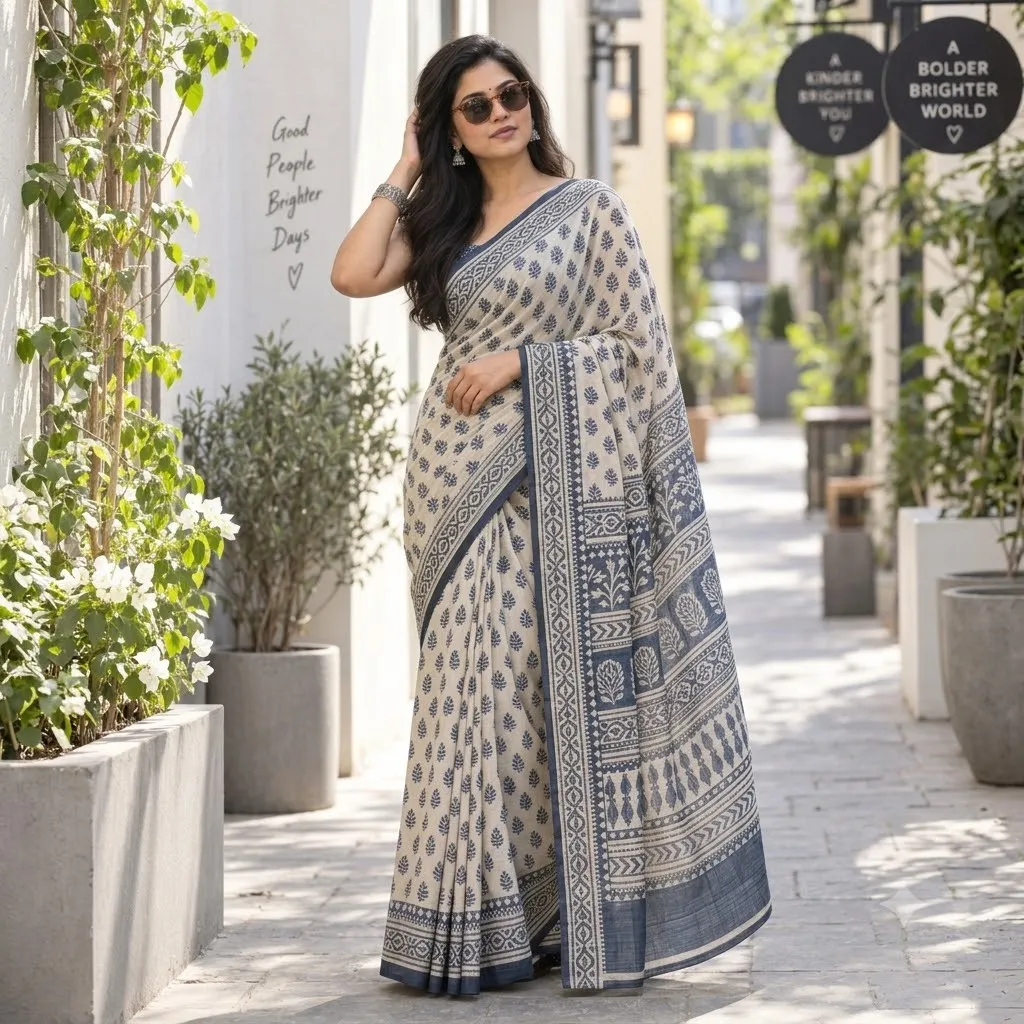 Mul Cotton Saree Cotton Saree – Tamirra Silks