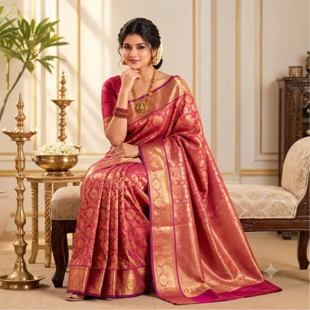 Pure Silk Saree Silk Saree – Tamirra Silks