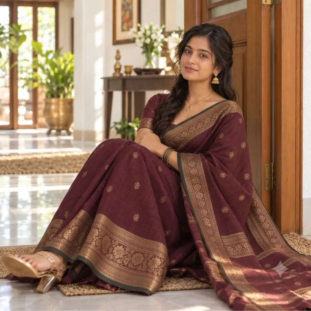 Silk Cotton Saree Cotton Saree – Tamirra Silks